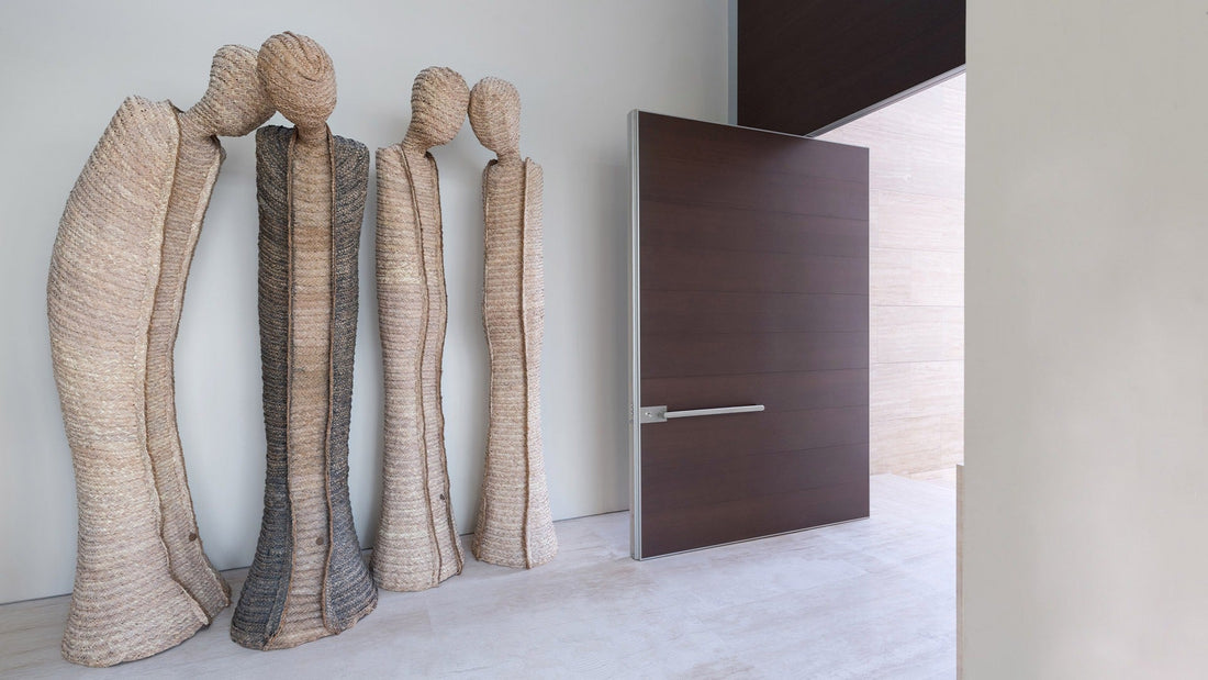 High-end villa entrance door