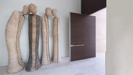 High-end villa entrance door